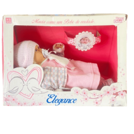 Boneca Bebê Reborn  July Baby Brink