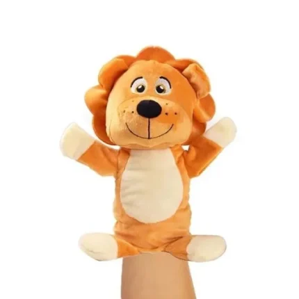 FANTOCHE DE PELUCIA SAFARI - LEÃO