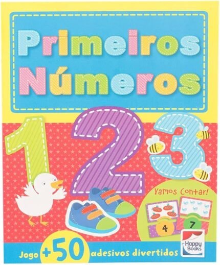 Livro Infantil Atividades e Diversão Primeiros Números