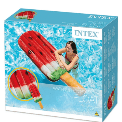 Boia Colchão Inflável Para Piscina Picolé De Melancia Intex