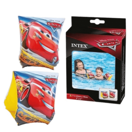Boia De Braço Infantil Para Piscina Carros Pixar Disney Intex