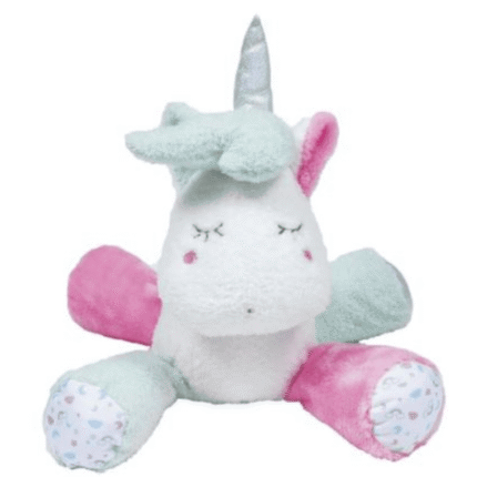 Pelúcia Meu Unicórnio Soninho Rosa e Branco Buba
