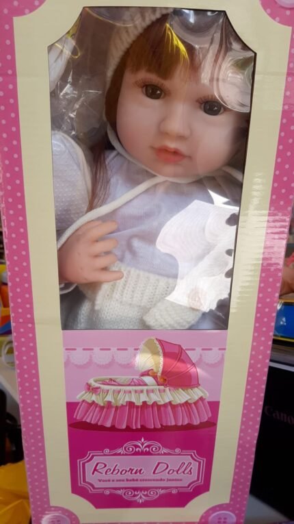 BRINQUEDO - BONECO REBORN COM ACESSÓRIOS
