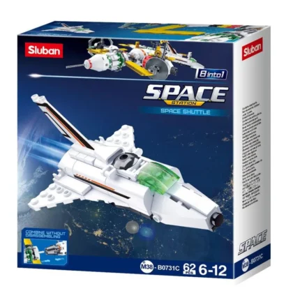 BLOCOS ASTRONAUTAS 8 EM 1 - DISPLAY COM 8 (05)