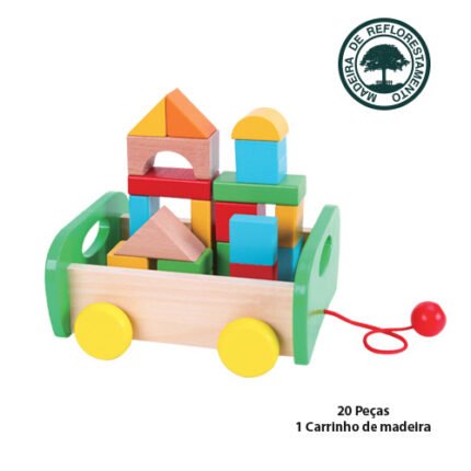 BDM29 - BRINQUEDO DE MADEIRA - MONTA E DESMONTA - 7898706186837