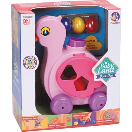 Brinquedo Educativo Baby Land Pata Bota Ovo Cardoso