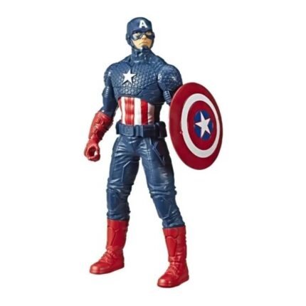E5579 FIGURA MARVEL OLYMPUS CAPITAO AMERICA 24CM