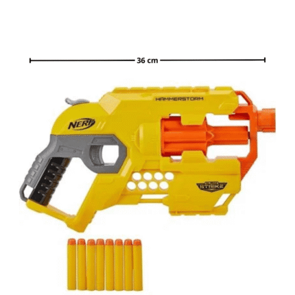 Lançador Nerf Alpha Strike Hammerstorm Hasbro E8676
