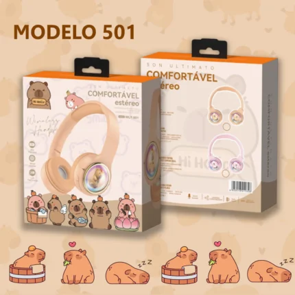FONE BLUETOOTH CAPIVARA