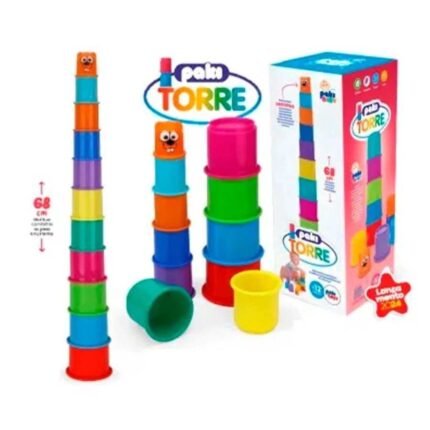 torre de potinhos