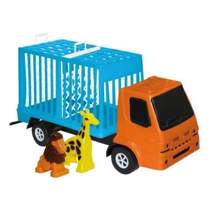 568 CAMINHAO SUPER TRUCK SAFARI COM ANIMAIS