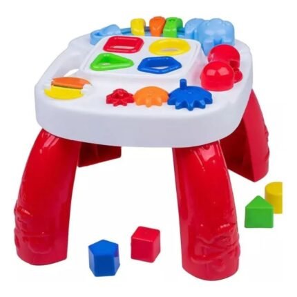 2390 PLAY TIME MESA DIVERTIDA VERMELHA
