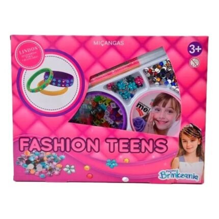 BAR003 MICANGAS FASHION TEENS CAIXA GRANDE + 2 PULSEIRAS
