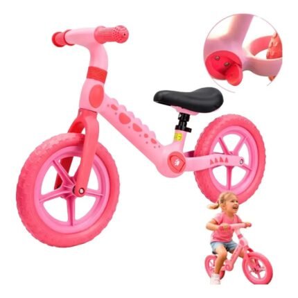3143 BICICLETA DE EQUILIBRIO DINO PRO ROSA