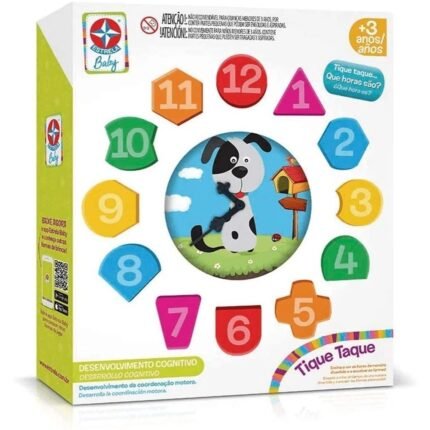 Relógio Baby Tique Taque Estrela