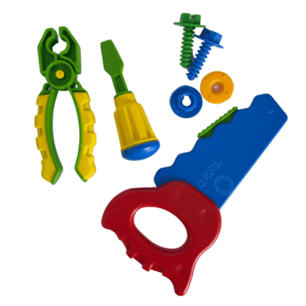 Kit Ferramentas Infantil Mecânico Marceneiro com Serrote  Calesita