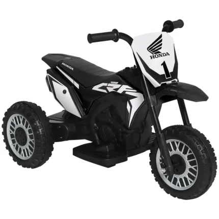 MOTO ELETRICA INFANTIL  3 RODAS CRF 450R HONDA 6V  PRETA - BEL