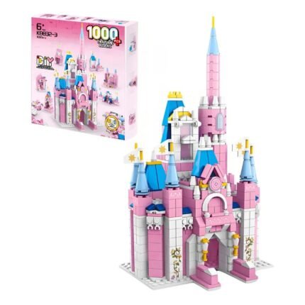 BLOCOS DE MONTAR CASTELO DA PRINCESA - 1000 PECAS
